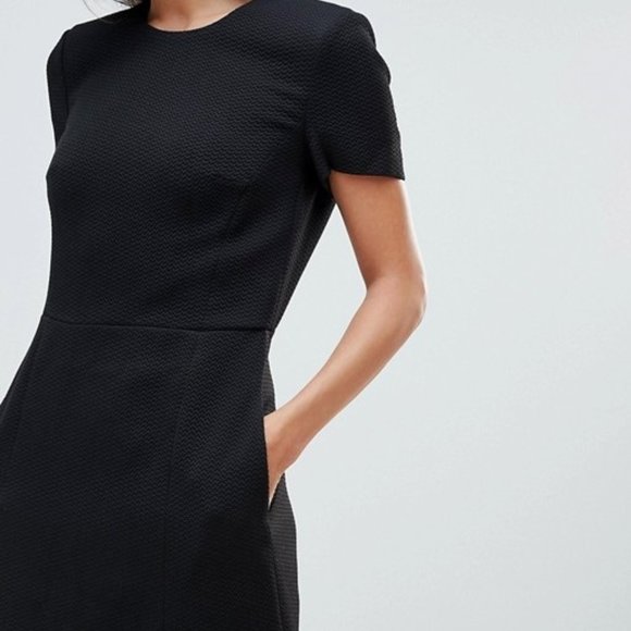 French Connection Dresses French Connection Short Sleeve Black